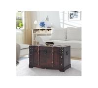 vidaXL Coffre vintage de rangement bois 66 x 38 x 40 cm 245478