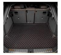 Coffre Voiture Housse Protection Tapis Coffre Voiture Anti-salissure pour VW pour Touran L 5/6/7 Places Protection Accessoires D'intérieur(Black-Red)