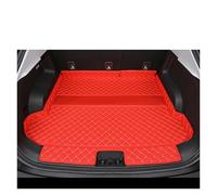 Coffre Voiture Tapis Antidérapant pour Jaecoo J7 pour PHEV 2025 Tapis De Coffre Voiture en Cuir Doublure Sol Protection Plateau Accessoire(2pcs Red)