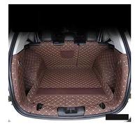 Coffre Voiture Tapis Tapis De Coffre Arrière Doublure De Coffre Cargo Tapis De Sol Tapis De Coffre De Voiture pour Jeep pour Boussole 2007-2015(Café,Full Cover)