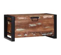 vidaXL Coffre de rangement 60 x 30 x 30 cm en bois massif récupéré et métal