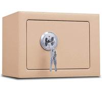 Coffres-forts, Bo Storag Cabine Securit Wal Mounte Electroni Loc avec Hom Smal Mechanica Elderl Child(Champagn Gold,1 High)