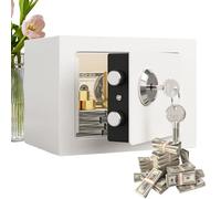 Coffres-Forts pour la Maison | Petit Coffret de Sûreté en Acier pour Argent,Organisateur pour Appartements, Hôtels, Valises, Propriétaires, Documents, Placards et Locataires