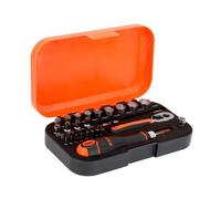 Coffret 1/4" D Douille et Embout Bahco 34 Pièces 6 Pans