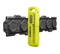 RYOBI - Coffret 11 pcs - 10 douilles 1/4'' et tournevis - RHRS11PC