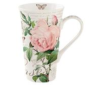 COFFRET 1 MUG 60CL EN PORCELAINE JARDIN BOTANIQUE, Clair
