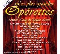 Les plus belles opérettes – Coffret 10 CD – Sony Music