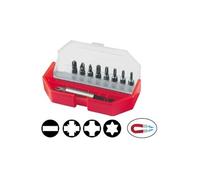 Stanley Coffret d'embouts de vissage 1-68-724 Torx/Phillips/Pozidriv 10 pièces