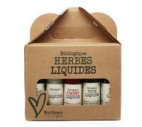 Coffret 10 herbes aromatiques liquides