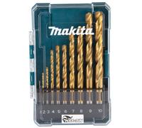 Coffret 10 mèches metaux - MAKITA D-72849