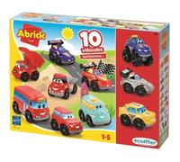 Coffret 10 véhicules Fast Car - ECOIFFIER - Châssis interchangeables - Enfant - 18 mois