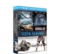 Coffret 100% Guerre : Normandy + Memorial Day + Saints and Soldiers [Blu-ray]