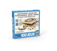 France Cartes Coffret 100 jeux Cartamundi en bois