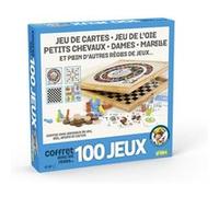 France Cartes Coffret 100 jeux Cartamundi en bois