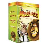Coffret 100% Madagascar L'intégrale des 4 films DVD E