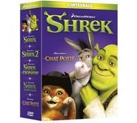 Coffret 100% Shrek 1 à 5 DVD E