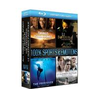 Coffret 100% sports et emotions : all things fall apart ; le boxeur ; the freediver ; le guerrier pacifique [Blu-ray]