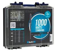 Coffret de 1000 rivets standard tête plate - SCELL-IT - COFRIVINOX
