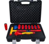 COFFRET 11 OUTILS ISOLES 1000V VDE DOUILLES CARRE 1/2