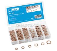 COFFRET 110 PC ASSORTIMENT RONDELLES RONDELLE CUIVRE FERVI 0229
