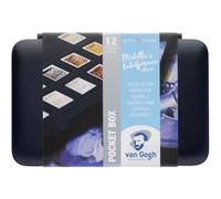 Coffret 12 godets peinture aquarelle Van Gogh Royal Talens couleurs métallisées