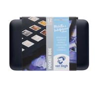Royal Talens – Coffret peinture aquarelle Van Gogh 12 godets couleurs métallisées