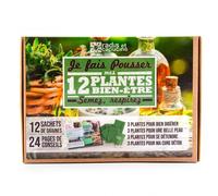 Coffret 12 graines plantes de bien-être
