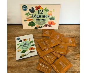 Coffret 12 légumes anciens