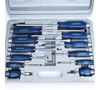 Coffret 12 pièces tournevis- acier chrome vanadium
