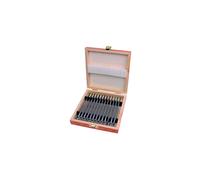 Coffret 13 mèches plates bois Quicklock Acier D. 6 à 25 x Q. 6,35 mm - KA050066 - Labor