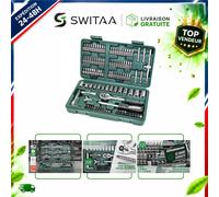 Coffret 130 douilles et embouts Mannesmann acier chrome-vanadium métrique