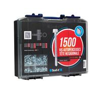 Scell-it Coffret COF005-THT 1500 vis autoperceuses tête hexagonale