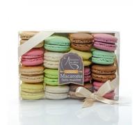 Coffret 16 macarons frais artisanaux Lucy Borie 330g