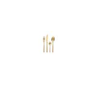 Coffret 16 pièces square doré - - Or - Inox