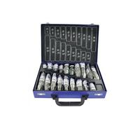 Tivoly 11451070024 Coffret 170pcs de Forets Acier Rapide HSS RECTIF pour le métal | V170 |, Ø1 à Ø8mm x 10pcs et x5pcs jusqu'à Ø10mm