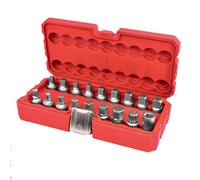 coffret 18 embouts de vidange - carré 3/8"