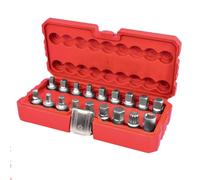 Autobest Coffret de 18 embouts de vidange carré 3/8'' Réf. 328501
