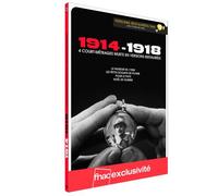 Coffret 1914 1918, 4 courts-métrages muets DVD DVD