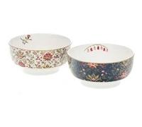 Coffret 2 bols Alina - Amadeus - Décoré - Porcelaine G