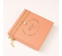 Coffret 2 bracelets - aqua calcédoine