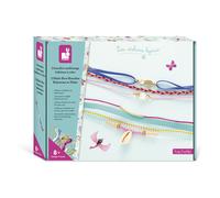 Janod - Coffret 2 Bracelets Bohèmes Multi-Rangs à Créer - Les Ateliers Bijoux - Kit Loisir Créatif Enfant - Dextérité et Concentration - Dès 8 Ans, J07931, Multicolore, Taille unique