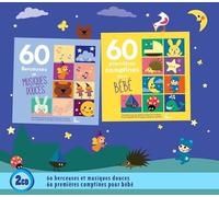 Coffret 2 CD:60 Berceuses / Comptines pour Bébé
