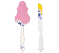 Coffret 2 couvert à gâteau Royal Flowers Pip Studio