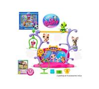Coffret 2 figurines Bandai Littlest Petshop Pets Got Talent Multicolore F
