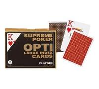 Piatnik - 2419 - Cartes à Jouer - Opti Poker Jeu Double - 2 x 55 Pièces
