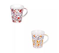 Coffret 2 mugs porcelaine Blossia 39cl