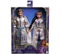 Mattel Poupées Disney Princess Wish – Roi Magnifico et Reine Amaya, Pack de 2 Beige