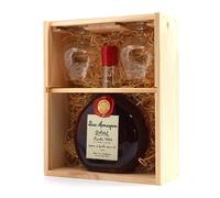 Coffret 2 Verres Armagnac Delord 1984-70cl
