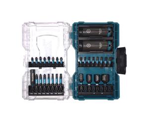 Coffret 23 embouts IMPACT BLACK + Douilles et accessoires MAKITA