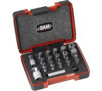 Coffret 23 embouts TORX® et TORX PLUS® avec adaptateurs - EMB-23CXZ SAM OUTILLAGE